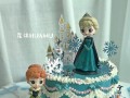 冰雪奇缘蛋糕哪里有买（冰雪奇缘蛋糕花怎么挤）