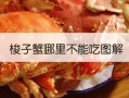 梭子蟹哪里不能吃（梭子蟹什么情况不能吃）