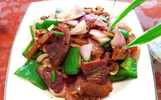 牛哪里肉炒（炒牛脸肉的家常做法）