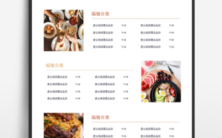 餐饮应该怎么样做菜单（餐饮应该怎么样做菜单呢）