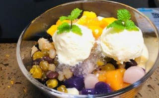 芋圆冰淇淋是哪里的（四季果甜品总部）