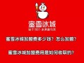 蜜雪冰城加盟怎么样（蜜雪冰城加盟怎么样 蜜雪冰城品牌资讯）