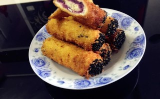 蛋挞皮油炸可以做什么,炸紫薯的面皮哪里有卖的