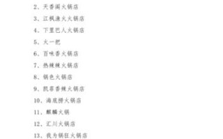 怎么样给火锅店起名（火锅创意名字）