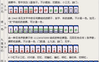 麻将中一番是几倍两番呢,和番是什么意思?