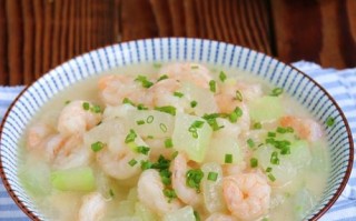 冬瓜山药炒虾仁的做法,白瓜炒虾仁的做法