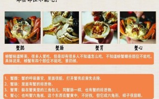 河蟹哪里不能吃图解（河蟹哪里不能吃高清图解）