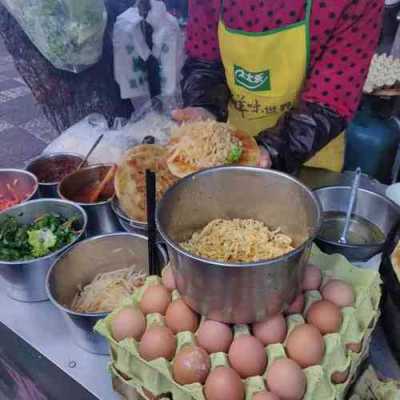 大号摆摊用加厚河南信阳正宗鸡蛋灌饼平底锅和炉子哪里卖,鸡蛋灌饼哪里正宗的好吃-第2张图片-厨房小当家