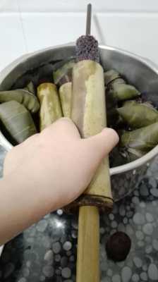 竹筒粽子哪里学（第一次做竹筒粽子，倒不出来咋办）-第3张图片-厨房小当家