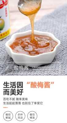 酸梅酱哪里有卖（干酸梅酱制作）-第1张图片-厨房小当家