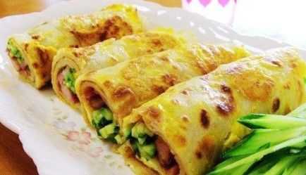 四川蛋卷肉做法,成都哪里的鸡蛋饼好吃又便宜-第1张图片-厨房小当家