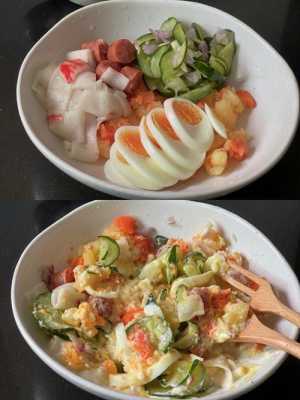 一半轻食沙拉怎么样(如何五分钟做一份早餐还不难吃呢)-第3张图片-厨房小当家 一半轻食沙拉怎么样(如何五分钟做一份早餐还不难吃呢)-第3张图片-厨房小当家