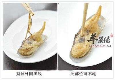 蛏子吃什么,圣子吃哪个部位-第1张图片-厨房小当家 蛏子吃什么,圣子吃哪个部位-第1张图片-厨房小当家